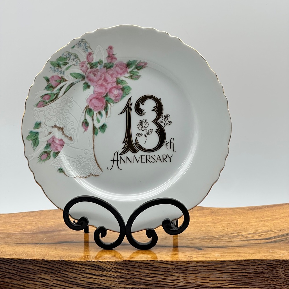 Chatillon Fine Porcelain 13th Anniversary Small Plate